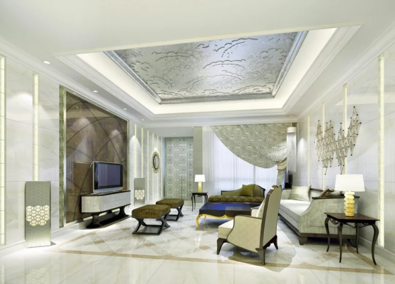 neoclassical design interior Ceiling design 1 768x552 1